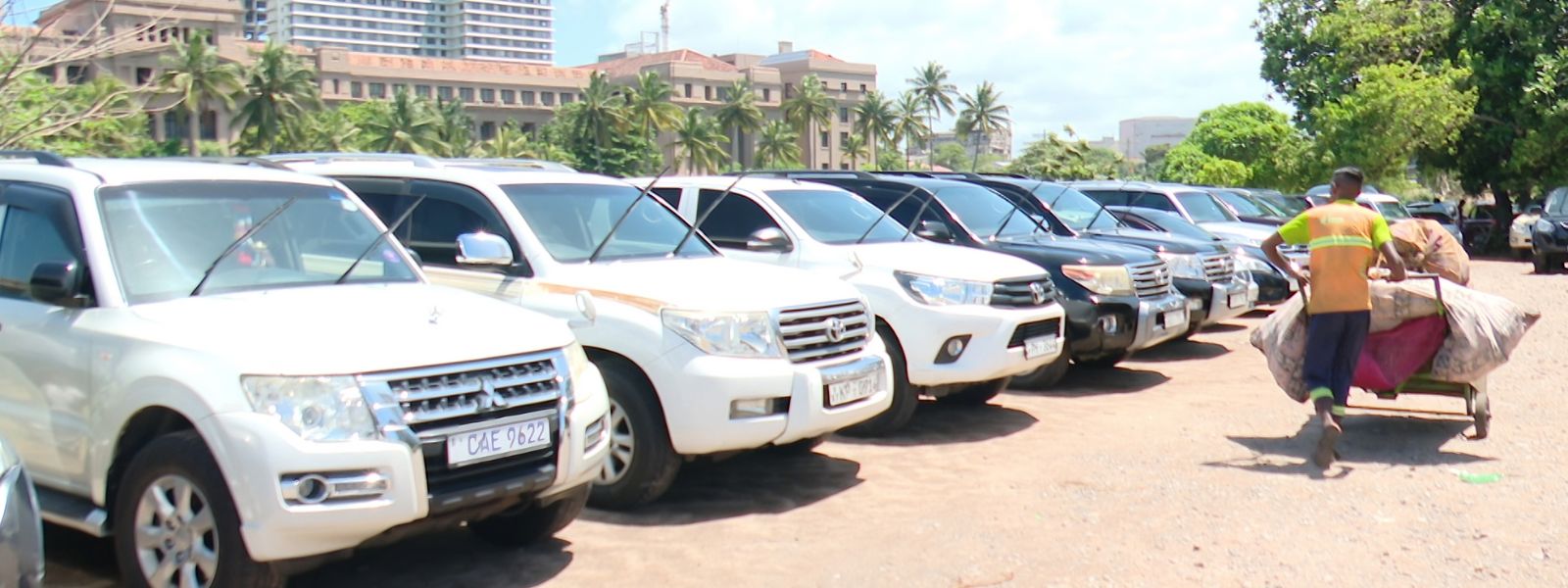 Who Used The Vehicles Parked Outside Prez Office?